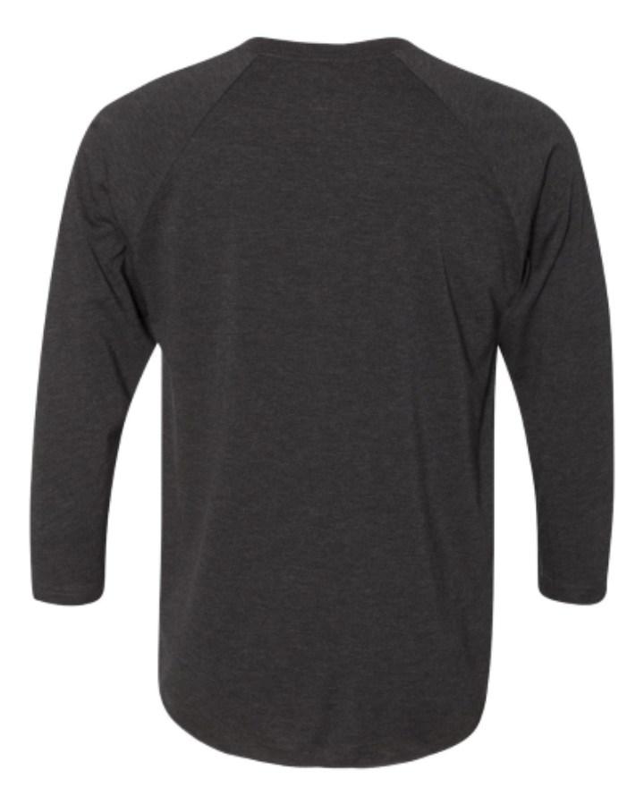 Next Level Triblend 3/4 Raglan T-Shirt Perspective View