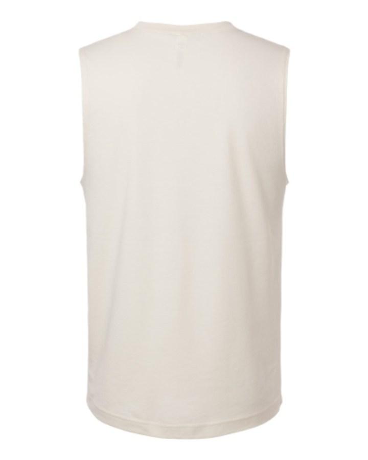 BELLA + CANVAS Jersey Muscle Tank Close Up Detail