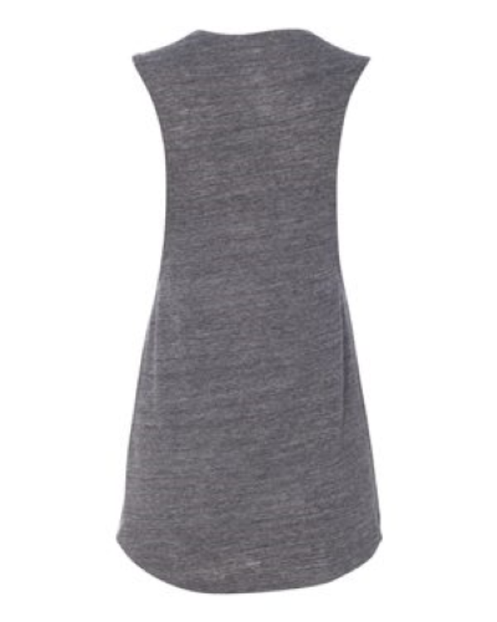 BELLA + CANVAS Women's Flowy Scoop Muscle Tank Additional view