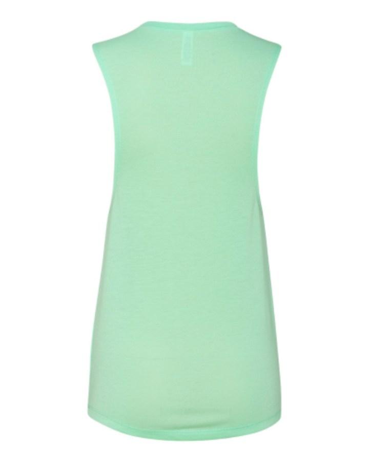 BELLA + CANVAS Women's Flowy Scoop Muscle Tank Alternate View