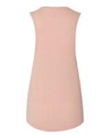 BELLA + CANVAS Women's Flowy Scoop Muscle Tank Feature Close-up