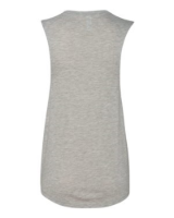 BELLA + CANVAS Women's Flowy Scoop Muscle Tank Additional view