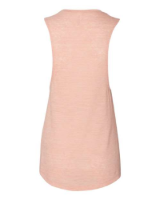 BELLA + CANVAS Women's Flowy Scoop Muscle Tank Additional Angle