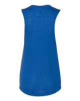BELLA + CANVAS Women's Flowy Scoop Muscle Tank Perspective View