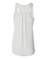 BELLA + CANVAS Women's Flowy Racerback Tank Perspective View