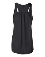 BELLA + CANVAS Women's Flowy Racerback Tank Feature Close-up