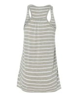 BELLA + CANVAS Women's Flowy Racerback Tank Perspective View