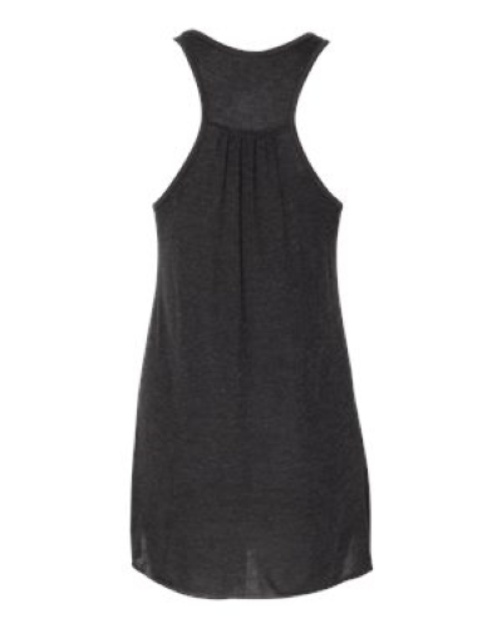 BELLA + CANVAS Women's Flowy Racerback Tank Feature Close-up