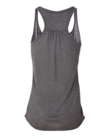BELLA + CANVAS Women's Flowy Racerback Tank Perspective View
