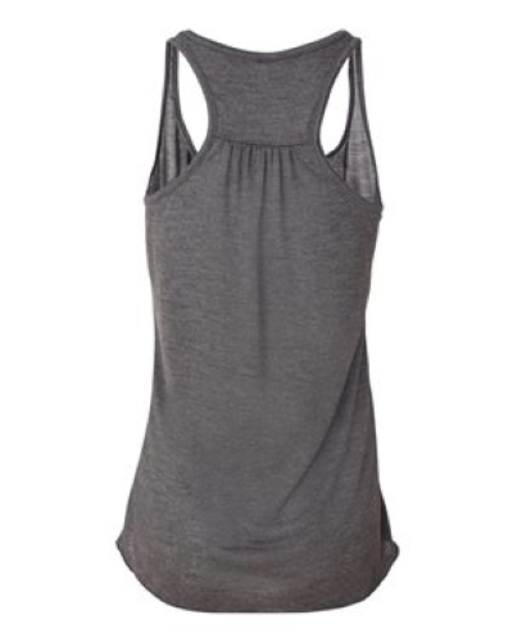 BELLA + CANVAS Women's Flowy Racerback Tank Perspective View