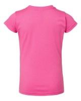Rabbit Skins Toddler Girls Fine Jersey Tee Additional view