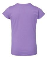 Rabbit Skins Toddler Girls Fine Jersey Tee Additional view
