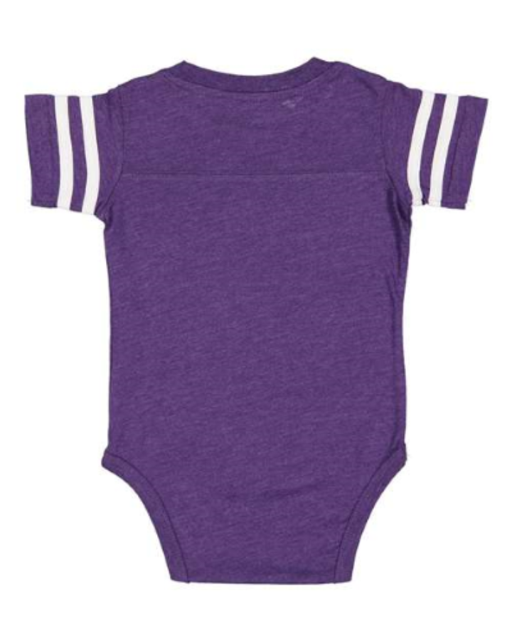 Picture of Rabbit Skins Infant Football Fine Jersey Bodysuit