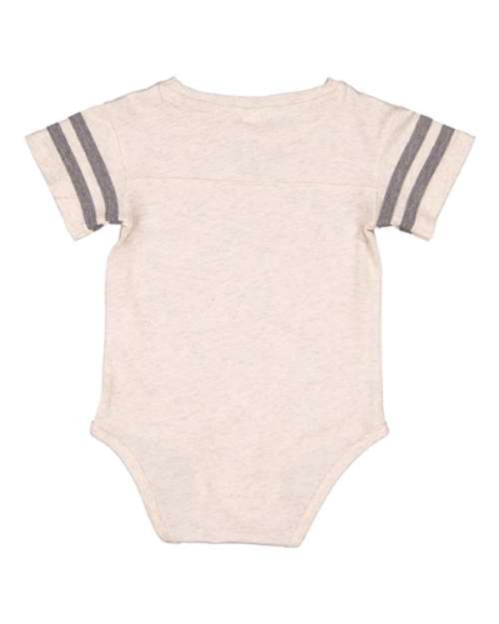 Picture of Rabbit Skins Infant Football Fine Jersey Bodysuit