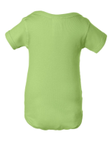 Rabbit Skins Infant Baby Rib Bodysuit Close Up Detail