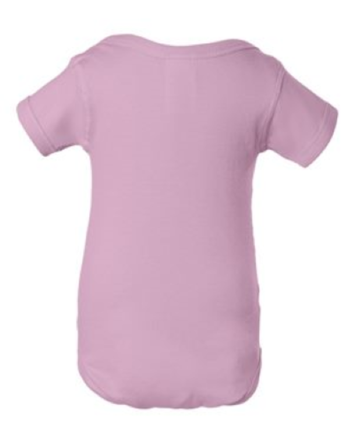 Rabbit Skins Infant Baby Rib Bodysuit Perspective View