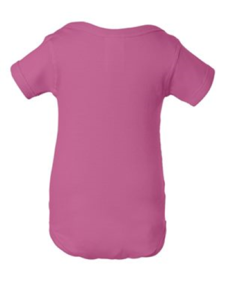 Rabbit Skins Infant Baby Rib Bodysuit Feature Close-up