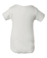 Rabbit Skins Infant Baby Rib Bodysuit Close Up Detail