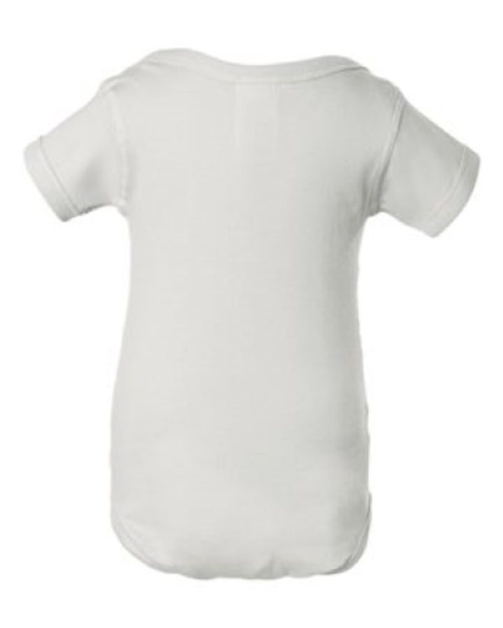 Rabbit Skins Infant Baby Rib Bodysuit Close Up Detail