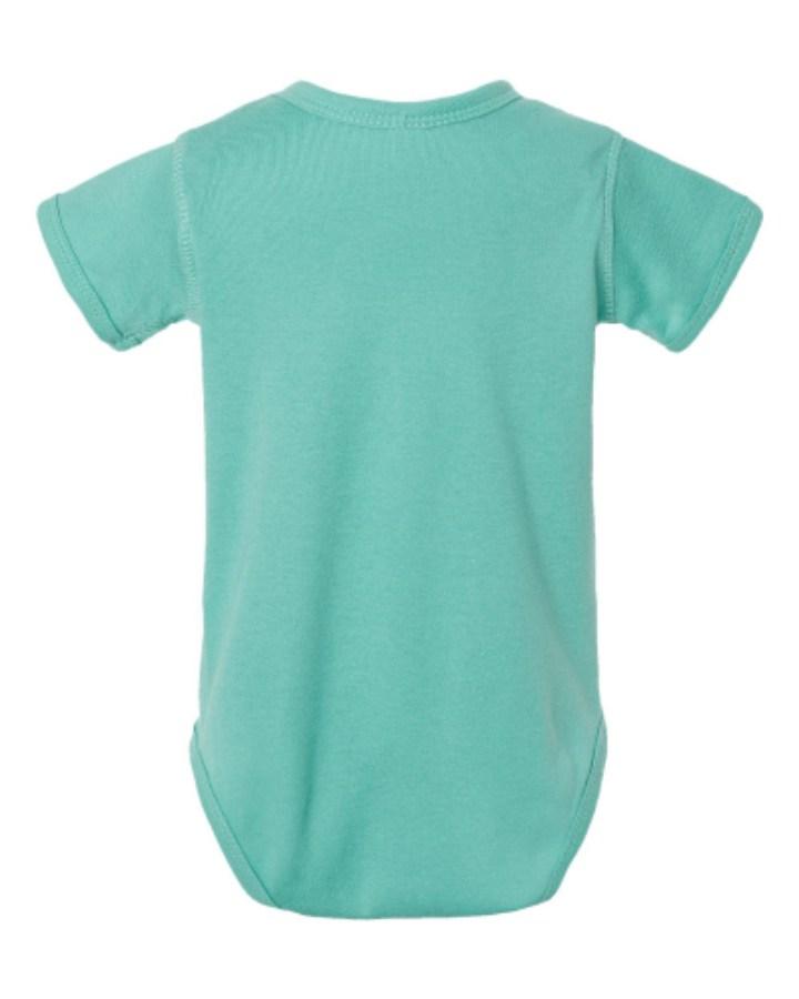 Rabbit Skins Infant Baby Rib Bodysuit Feature Close-up