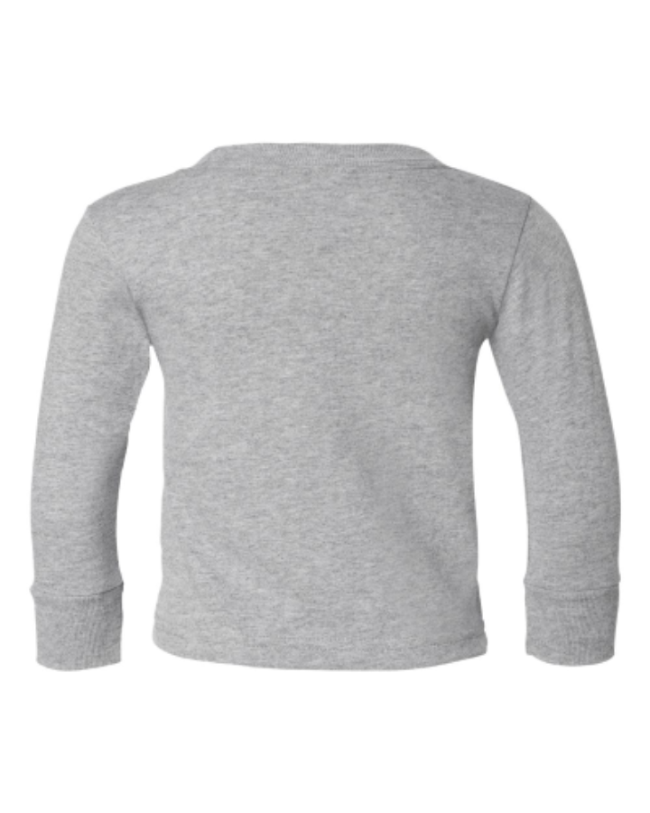 Rabbit Skins Toddler Cotton Jersey Long Sleeve Tee Feature Close-up