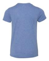 BELLA + CANVAS Youth Triblend Tee Feature Close-up