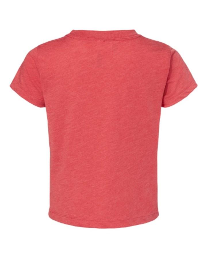 BELLA + CANVAS Toddler Triblend Tee Feature Close-up