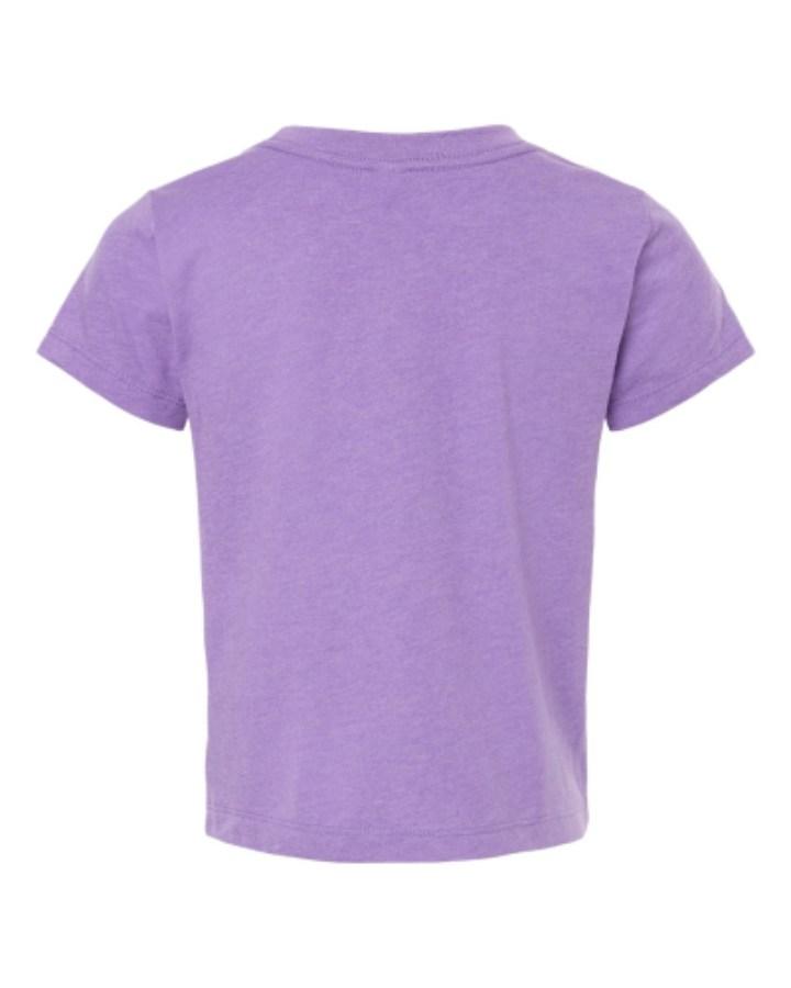 BELLA + CANVAS Toddler Jersey Tee Close Up Detail