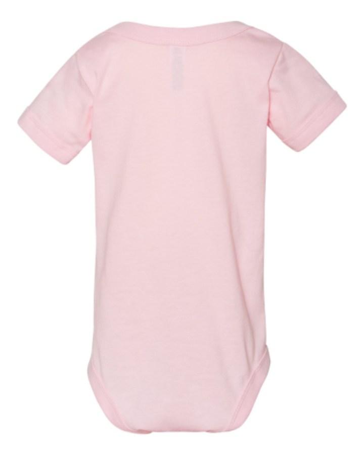 BELLA + CANVAS Infant Jersey One Piece Close Up Detail