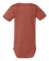 BELLA + CANVAS Infant Jersey One Piece Close Up Detail