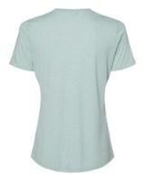 BELLA + CANVAS Women's Relaxed Fit Triblend Tee Close Up Detail