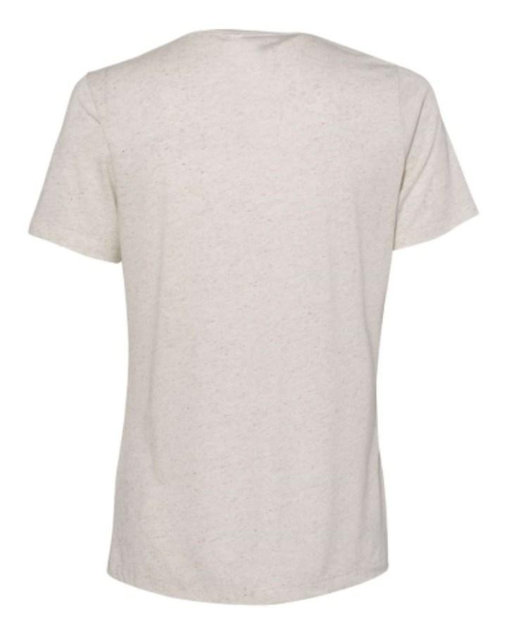 BELLA + CANVAS Women's Relaxed Fit Triblend Tee Perspective View