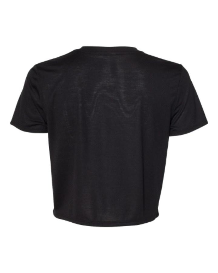 BELLA + CANVAS Women's Flowy Crop Tee Alternate View