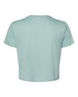BELLA + CANVAS Women's Flowy Crop Tee Additional Angle
