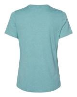 BELLA + CANVAS Women's Relaxed Fit Heather CVC Tee Additional Angle