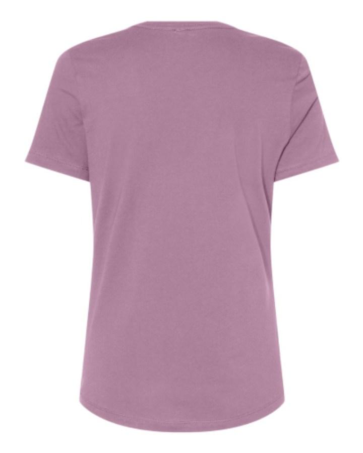BELLA + CANVAS Women's Relaxed Jersey Tee Perspective View