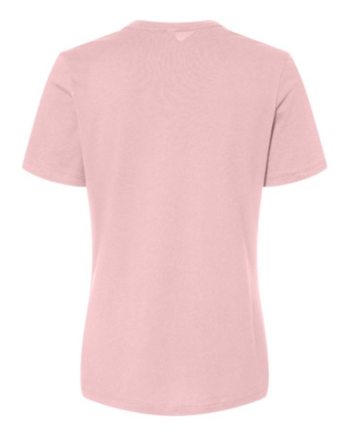 BELLA + CANVAS Women's Relaxed Jersey Tee Feature Close-up