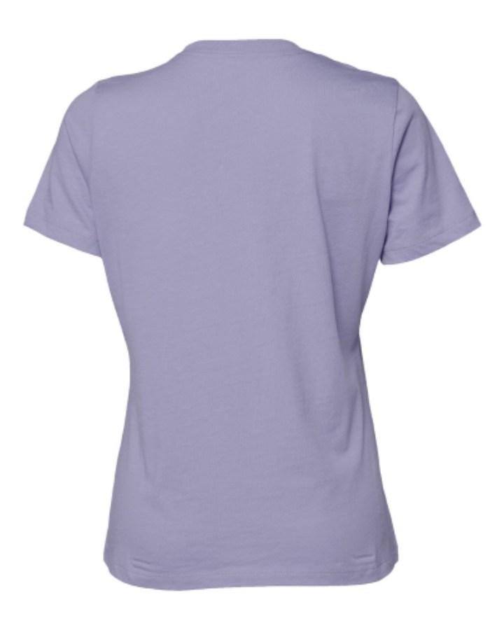 BELLA + CANVAS Women's Relaxed Jersey Tee Feature Close-up