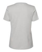 BELLA + CANVAS Women's Relaxed Jersey Tee Close Up Detail