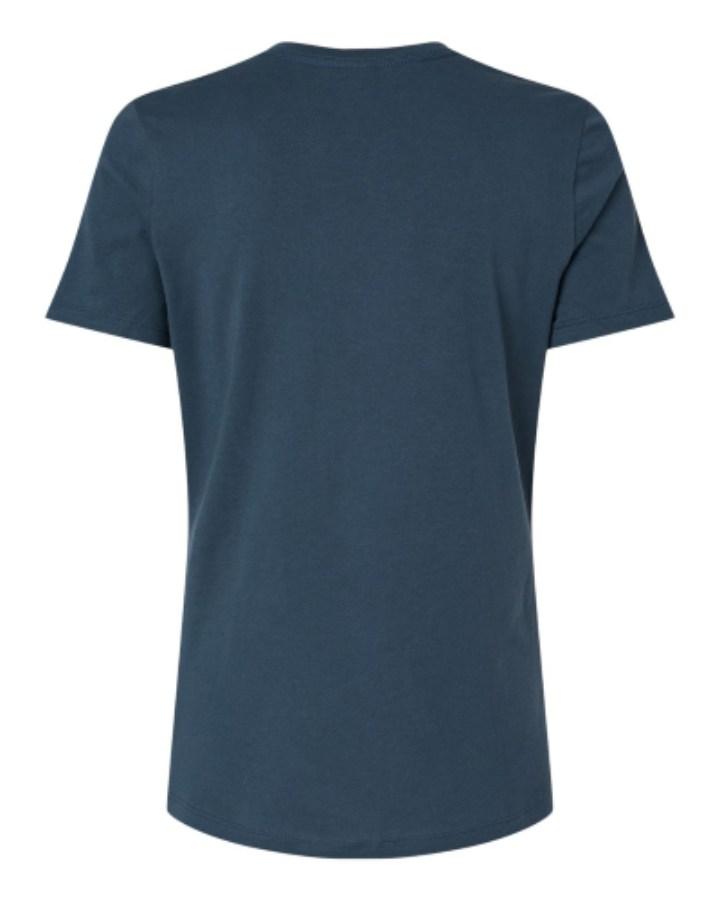 BELLA + CANVAS Women's Relaxed Jersey Tee Feature Close-up