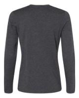 BELLA + CANVAS Women Jersey Long Sleeve Tee Feature Close-up