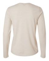 BELLA + CANVAS Women Jersey Long Sleeve Tee Feature Close-up