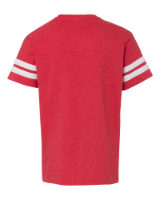 LAT Youth Football Fine Jersey Tee Feature Close-up