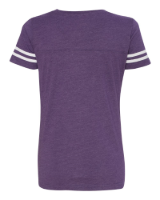 Picture of LAT Women's Football V-Neck Fine Jersey Tee