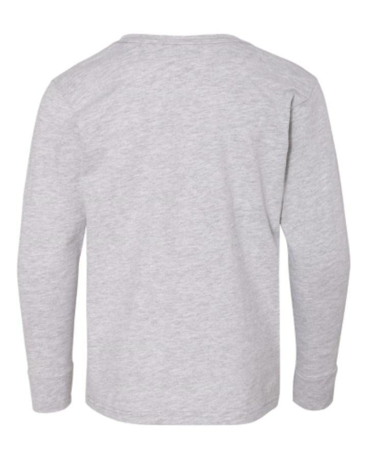 LAT Youth Fine Jersey Long Sleeve Tee Additional Angle
