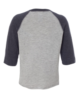 Rabbit Skins Toddler Baseball Jersey 3/4 Sleeve Tee Additional Angle