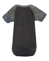 Rabbit Skins Infant Baseball Fine Jersey Bodysuit Perspective View