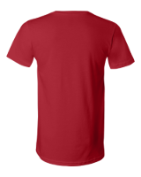 BELLA + CANVAS Jersey V-Neck Tee Perspective View