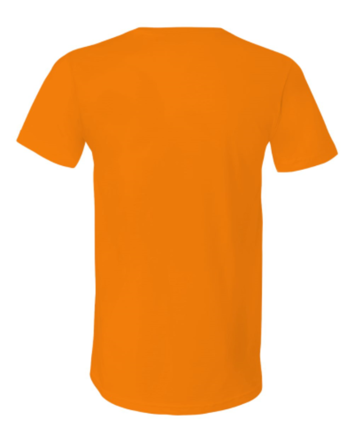 BELLA + CANVAS Jersey V-Neck Tee Perspective View