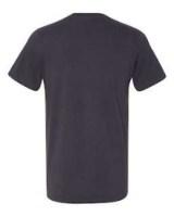 BELLA + CANVAS Jersey V-Neck Tee Feature Close-up